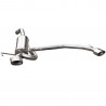 Escape Inoxcar Silencioso Trasero derecha + izquierda 1X120X80 ALFA ROMEO 147 1.9 JTD (115CV-140CV) 2002-2004 diám 54