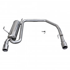 Escape Inoxcar Silencioso Trasero derecha + izquierda 1X80 PEUGEOT 206 1.4 16V / 1.4 XS (90CV) 2001-2006