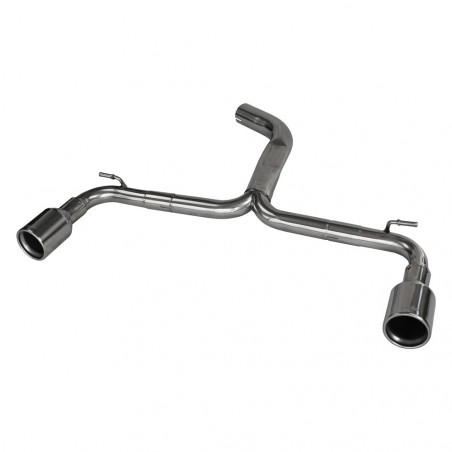 Escape Inoxcar Terminal sin Silencioso Trasero 1X102 derecha+izquierda VOLKSWAGEN GOLF 7 2.0 GTi (230CV) después de 2013