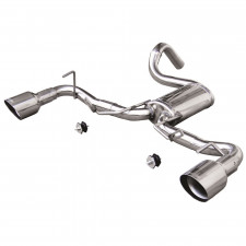 Escape Inoxcar Transversal Silencioso Trasero 1X102 RACING D+I ABARTH 500 1.4 T-JET (135CV-160CV) después de 2008 d48