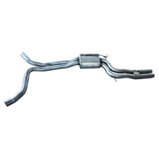 Sistema de escape AUDI A6 (Tipo 4G) QUATTRO RS6 4.0T (560 CV) com silenciador AUDI A6 (Tipo 4G) QUATTRO RS6 4.0T (560 CV) depois
