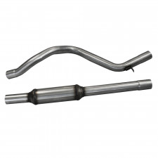 Escape Inoxcar Tubo Central con Silencioso RENAULT MEGANE 3 RS (250CV) d. de 2010 / 2.0 T RS TROPHY (265CV) d. de 2012 d70