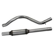 Tubo central de escape Inoxcar com silenciador RENAULT MEGANE 3 RS (250cv) d. de 2010 / 2.0 T RS TROPHY (265cv) d. de 2012 d70