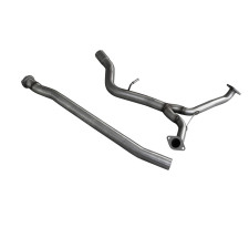 Tubo de Escape Inoxcar Central SUBARU IMPREZA 4WD 2.5T WRX STi 10MY (300hp) 2010-2013 diam 70