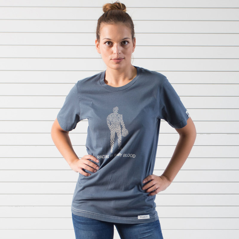 T-Shirt Racing Spirit Racing is in my Blood Manga curtaArray