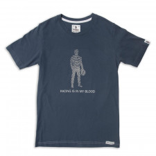 T-Shirt Racing Spirit Racing is in my Blood Manga curta