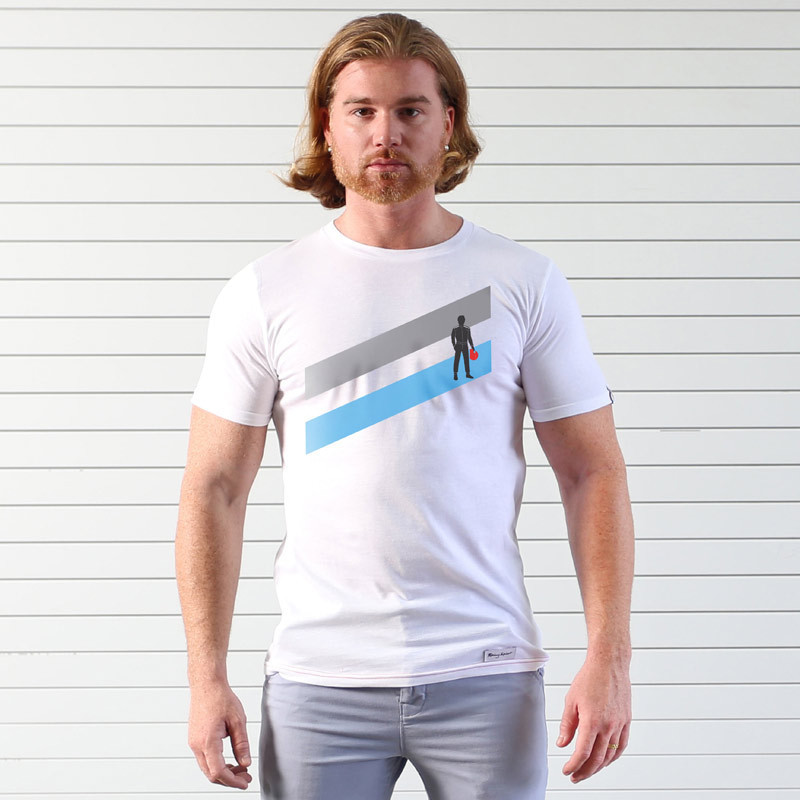 Camiseta Racing Spirit Stripes 2 Manga CortaArray