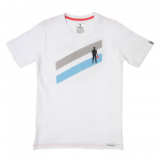 T-Shirt Racing Spirit Stripes 2 Manga curta