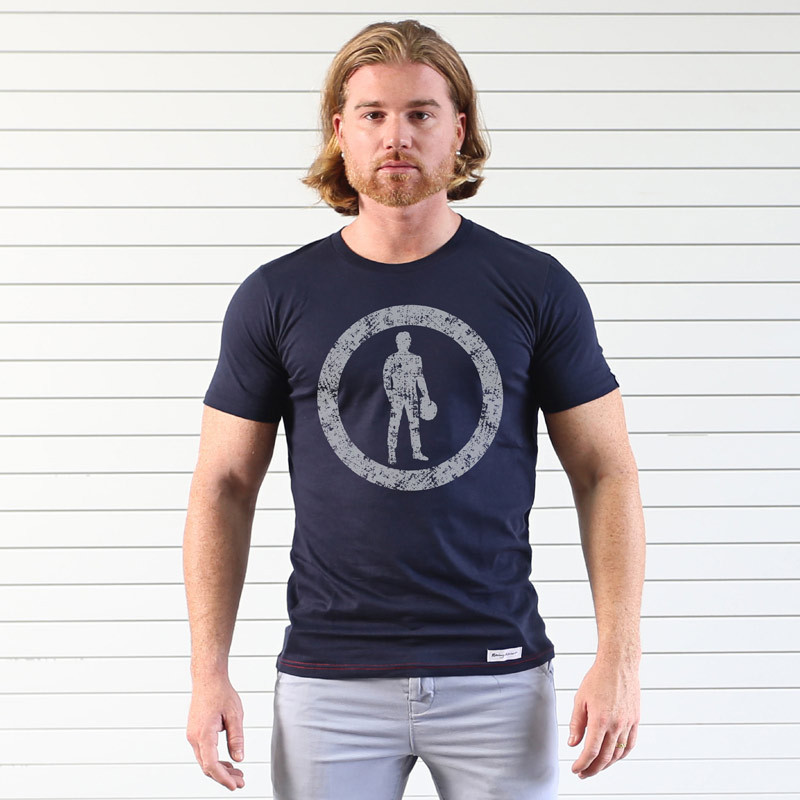Camiseta Racing Spirit Icon in Circle 2 Manga CortaArray