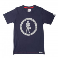 T-Shirt Racing Spirit Icon in Circle 2 Manga curta