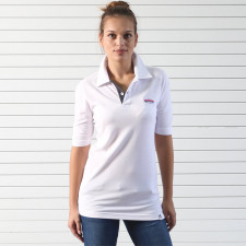 Polo Racing Spirit Logo Manga Corta