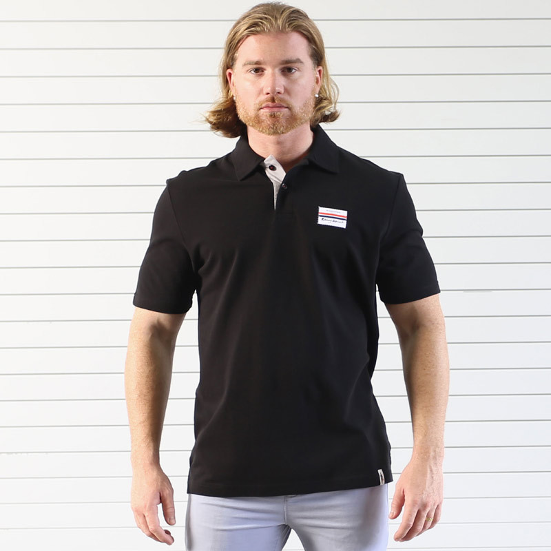 Polo Racing Spirit Logo Manga CortaArray