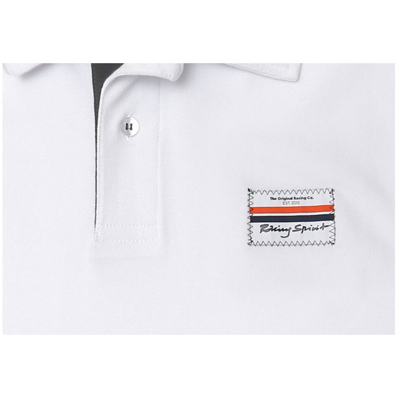 Polo Racing Spirit Logo Manga CortaArray
