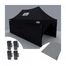 Pack Carpa Negra Asistencia + Lona + Lastre
