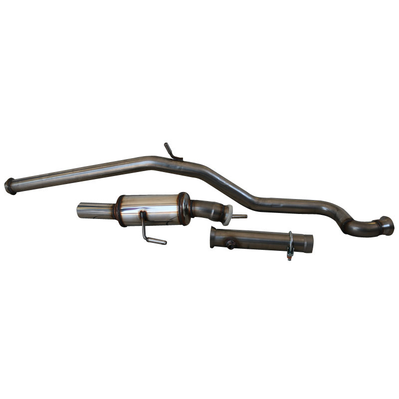 Grupo N Inox Inoxcar 63mm linha Peugeot 206 RC 177chArray
