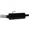 Terminal / Silencioso Peugeot 205 1.6 1.9 GTI Homologado CEE Salida Redonda 76mm