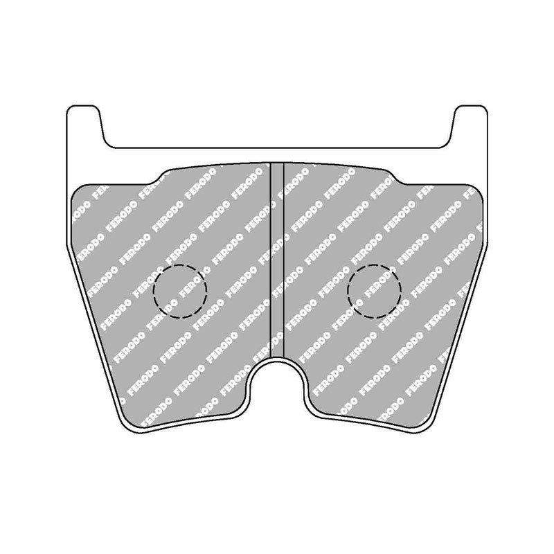 Pastilhas de travão Ferodo DS1.11 Frente Audi RS6 / Lamborghini GallardoArray