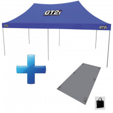 Pack Carpa GT2i Race azul 3x6 acero+ Lona