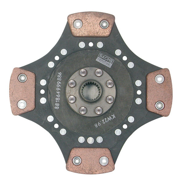 Disco Embrague Cerámico Sinterizado Amortiguado Bratex Fiat 131 1300/Tipo 180mm 23x20xEVArray