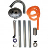 Bomba giratoria manual Refueling para Gasolina/Etanol/Aceite Desmontable 1Vuelta/1L
