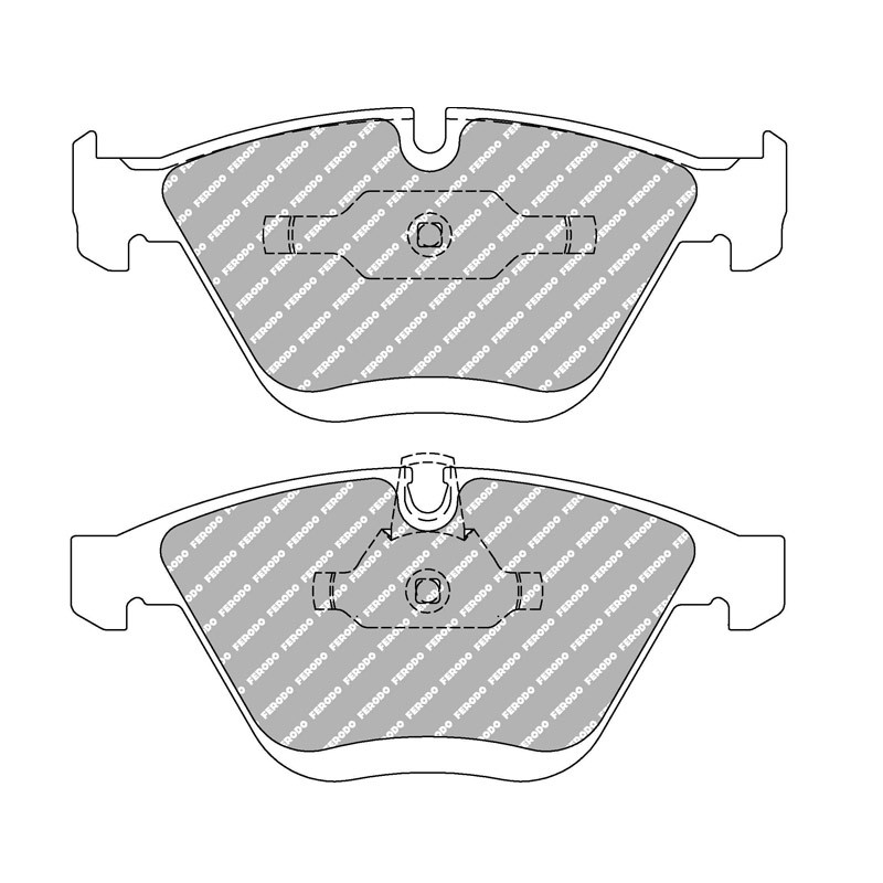 Pastilhas de travão Ferodo DSI.II Dianteiras BMW E60/E61/E63/E64Array