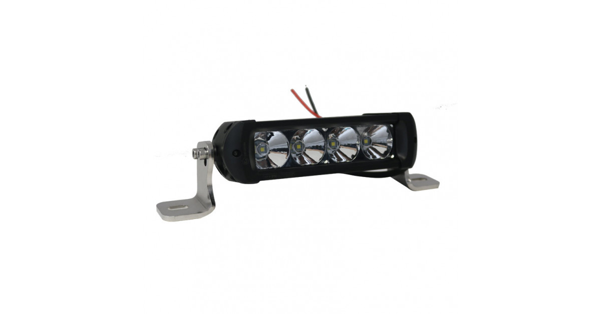 Faro LED RACING Pro SW-4 negro 4 Módulos 3600 Lumenes 40w