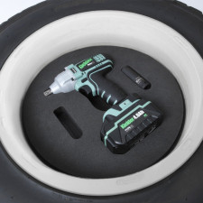 Pack Llave de Impacto Kielder + Espuma Llanta 13" a 18"