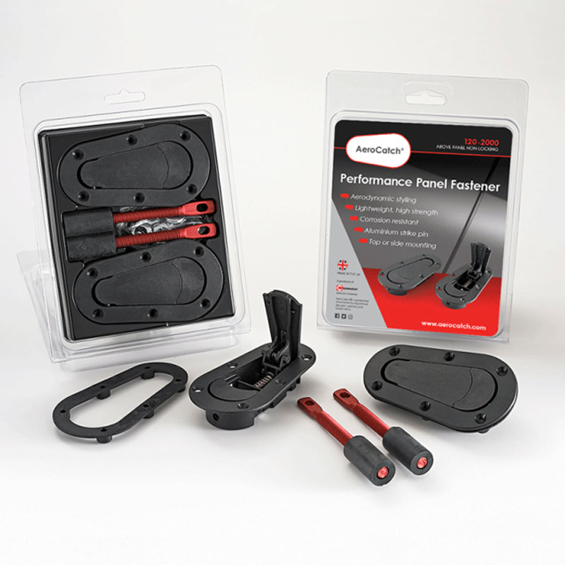 Gancho de capot sem chave Aerocatch® (par)Array