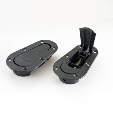 Fecho da tampa do compartimento do motor Aerocatch® 120 sem chave (par)