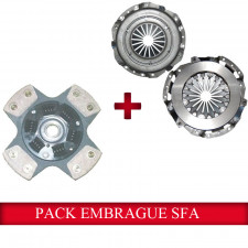 Pack Embrague Maza + Disco Cerámico Sinterizado Rigido Citroën Saxo / Peugeot 106 motor TU5JP4