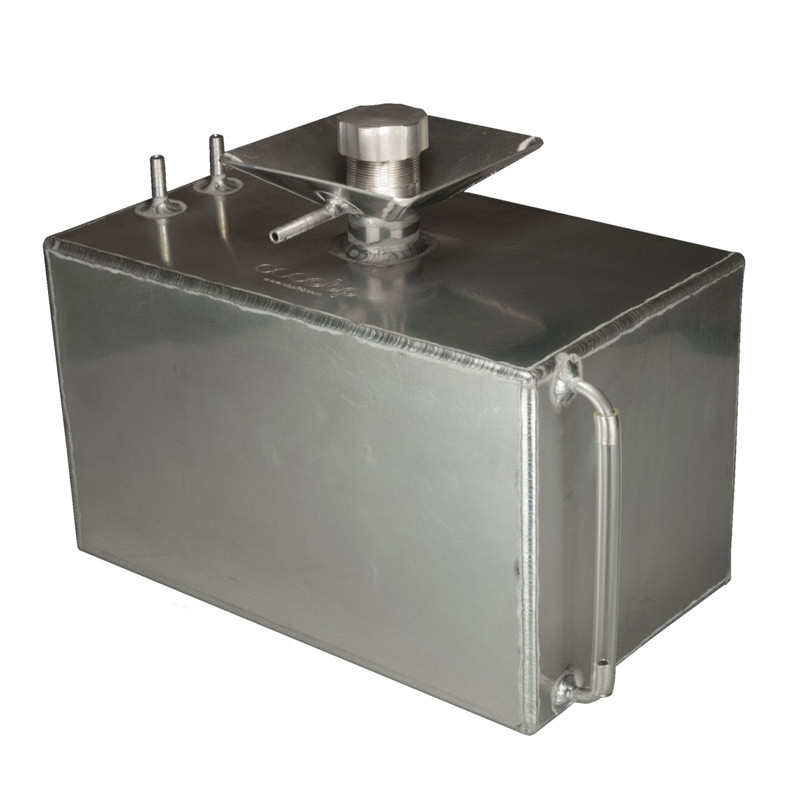 Depósito Aluminio OBP con Embudo 11L 200x200x340mm espumaArray