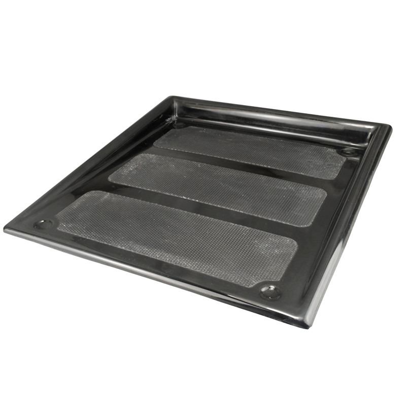 Piso Piloto Negro GRP OBP 405x440mmArray