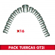 Pack Tuercas Planas Acero 12x125 GT2i