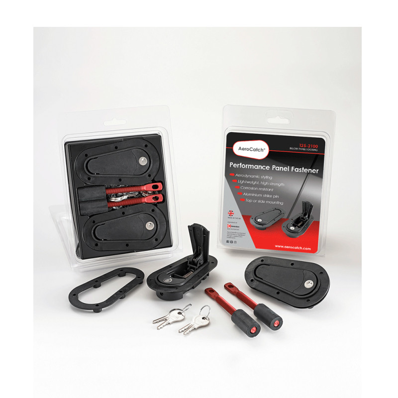 Ganchos do capot Aerocatch sob a chave x2Array