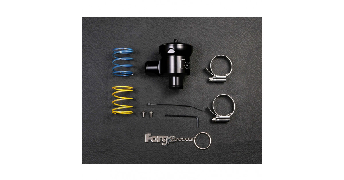 Válvula de descarga cerrada Forge Volkswagen/ Audi/ Seat/ Skoda/ Porsche/ Ford Focus Negro