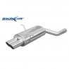 Terminal Escape Inox Inoxcar BMW 330i/Ci/Xi E46 2x80mm Racing