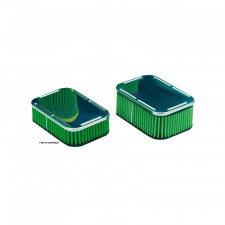 Caixa de ar universal retangular Verde 170x115xH45mm