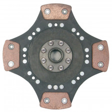 Disco de embrague cerametálico amortiguado Volkswagen Golf 1 GTi 1.6L diámetro 200mm 24 hileras