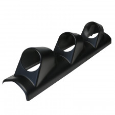 Soporte GT2i Parabrisas 3 Manómetros Izquierdo Negro