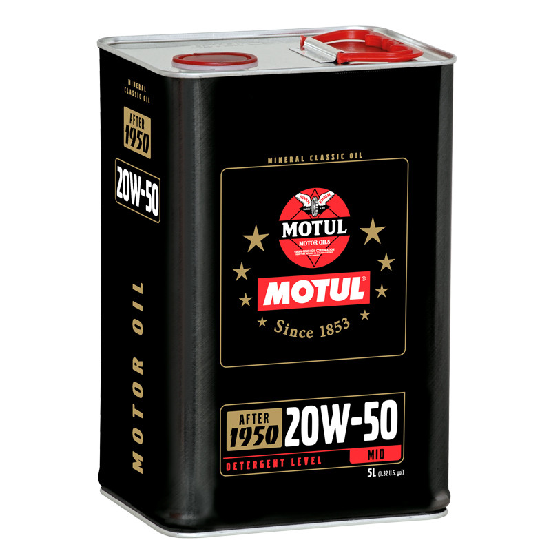Óleo para motor Motul Classic 5L 20W50Array