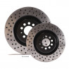 Discos de freno Tarox delantero ventilados D95 perforados Alfa Romeo GTV 2.0 T.SPARK 16V 150cv 1995/06-2005/10