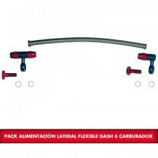 Pack alimentación lateral flexible Dash 6 carburador