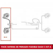 Pack Instalación de frenos flexible Dash 3 Kit A