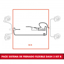 Pack Instalación de frenos flexible Dash 3 Kit B