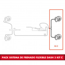Pack Instalación de frenos flexible Dash 3 Kit C