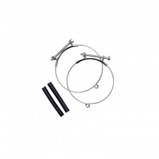 Abrazaderas Revotec para conducto de aire 63mm (par)