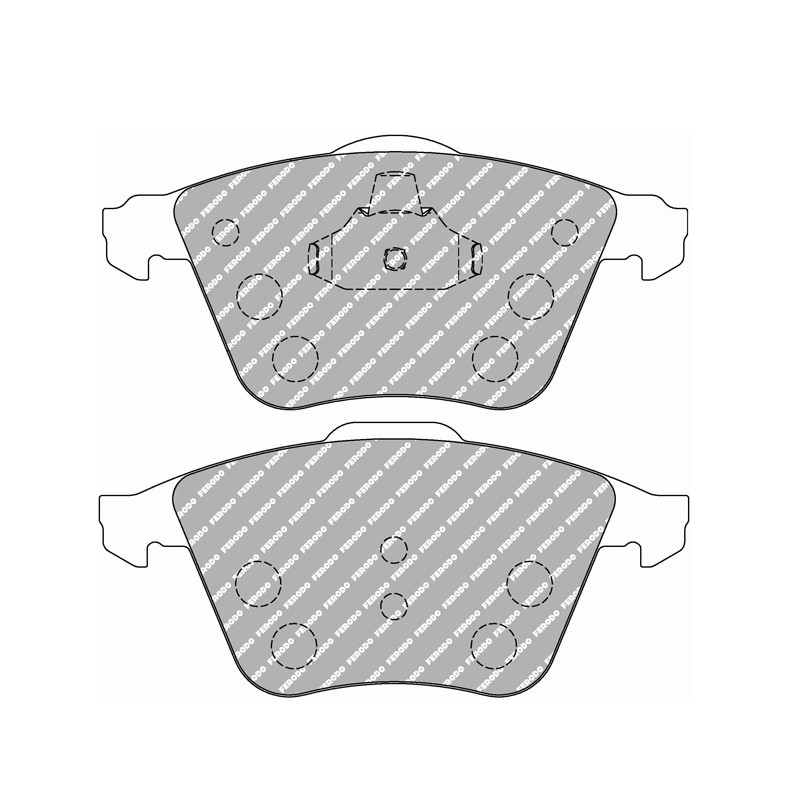 Pastillas de freno Ferodo DS2500 delantero Audi S3 8VArray