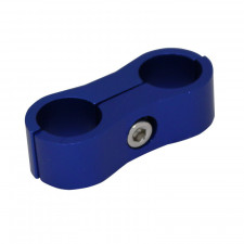 Abzaradera anodizada azul de 2 vías