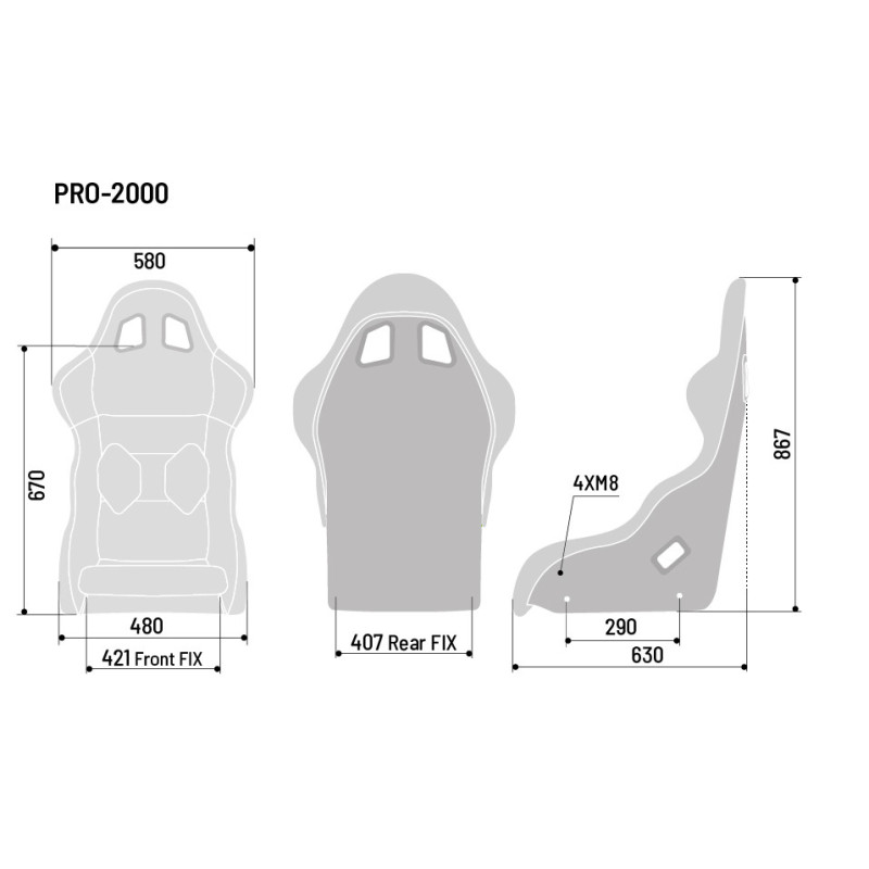 Baquet Sparco Pro 2000 QRTArray