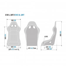 Asiento baquet Sparco EVO XL QRT